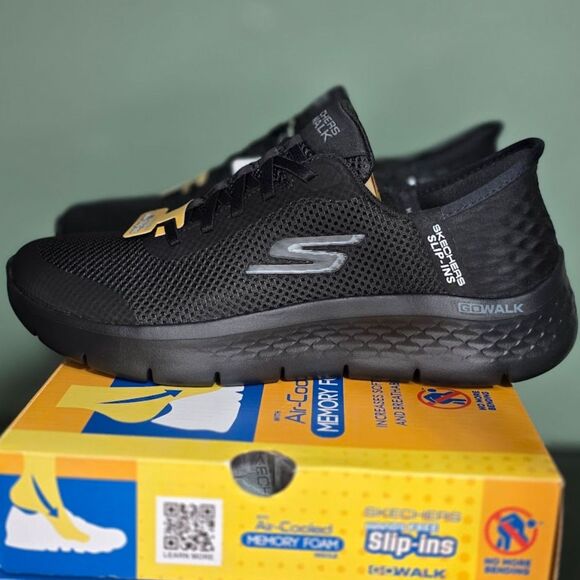 Skechers Hands Free Slip-ins: GO WALK Flex Women's Size: 9 Grand Entry sneaker - Picture 2 of 7